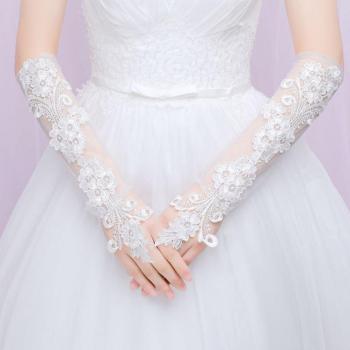 Transparent Long Gloves for Prom