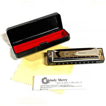 Gaita de Blues Melody Merry Tecla G