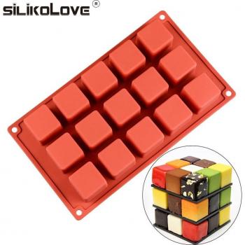 SILIKOLOVE 15 Holte Silicone Mallen voor Desserts