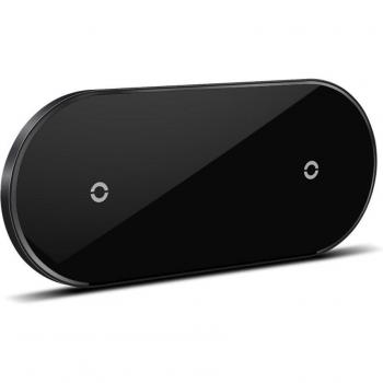 10W Double Wireless Charging Station for iPhone and Buds