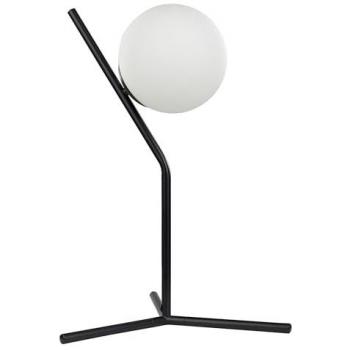 Lámpara de mesa moderna con pantalla redonda Wapiti