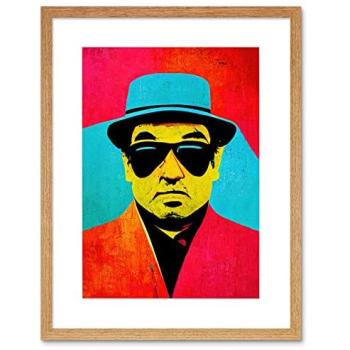 Red Turquoise Pop Art Jazzman