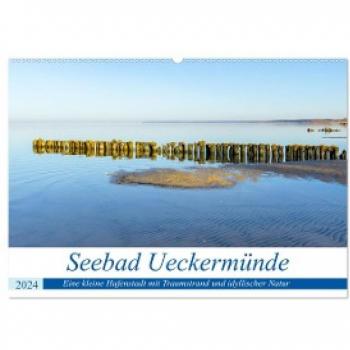 Wandkalender 2024 Seebad Ueckermünde DIN A2 quer
