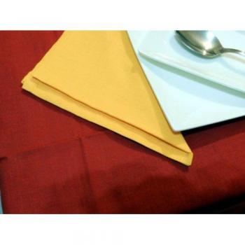 Tovaglia Quadra in Tessuto di Cotone al 100% 110x110 cm Colore Unico