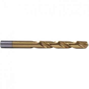 Conjunto Broca Titanio HSS TIN‑DIN 338 – 10 unidades en estuche