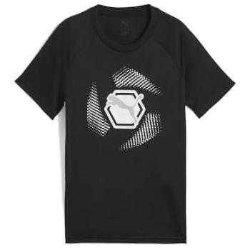Puma Jungen T-Shirt ACTIVE SPORTS Grafik Poly Schwarz