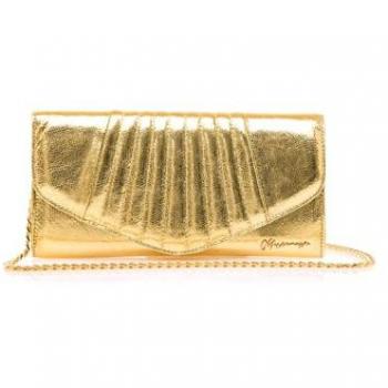 Bolso de Mano Mariamare Estilo Clutch con Solapa