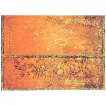 Carpeta para Documentos 75 Aniversario de H. G. Wells (310 × 230) Paperblanks Naranja.