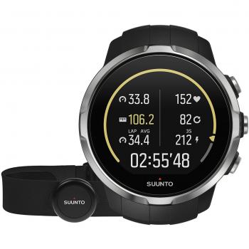 Suunto Spartan Universelle Sportuhr mit Herzfrequenzsensor – Schwarz