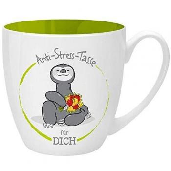 Gruss und Co Anti-Stress Geschenk Tasse