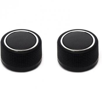 Control de Volumen Trasero Cromado para Radio de Buick Cadillac Chevy GMC BR 87HE