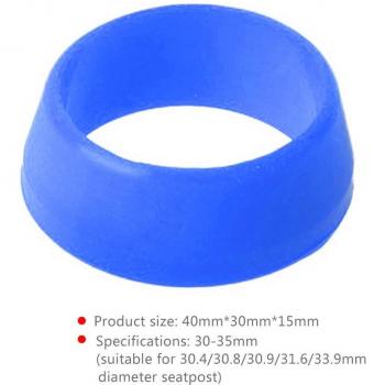 Accesorio Silicona Tija Sillín Bicicleta MTB