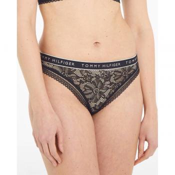 Tanga de encaje con diseño floral Tommy Hilfiger
