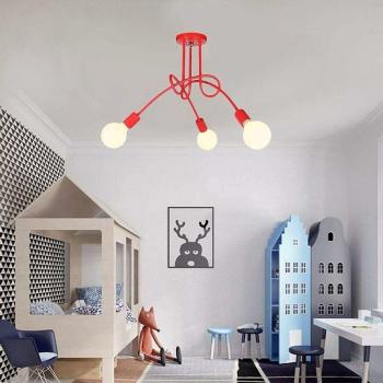 Abat-jour Rétro en Métal pour Salon