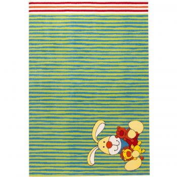 Sigikid Kinderbettdecke „Semmel Bunny“ – 160 × 225 cm, Grün