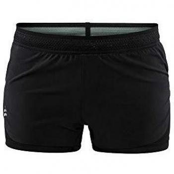 Craft Damen Laufshorts Nanoweight Schwarz, Größe L