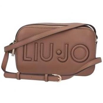 Sac à épaule Liu Jo Daurin Camera Case M Teddy en cuir marron clair pour femme