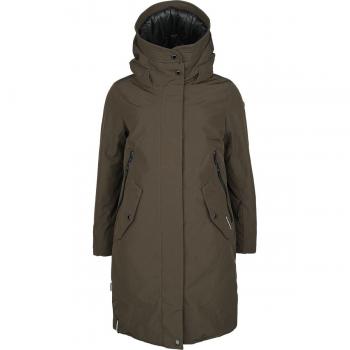 Cappotto Khujo Charlyn5 Verde Donna XS-L