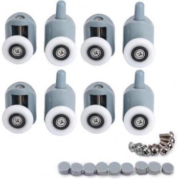 8 Shower Door Castor Wheel Assembly