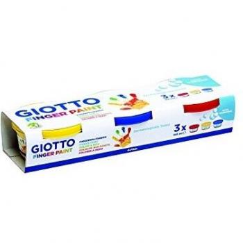 Giotto Fingercolor Set 3 Farben – 25,7 x 5 x 8,5 cm – 300 Stück