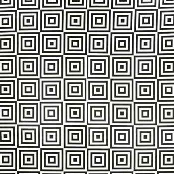 Mantel Hule Redondo Rombos Grises Impermeable Antimanchas PVC Ø140 cm. Uso Interior y Exterior