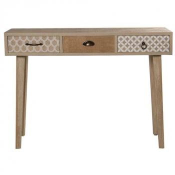 Mesa de Aparcamiento Alexandra Casa Marrón Madera