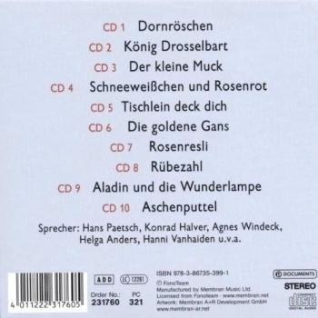 Der Märchenschatz. 10 CDs.