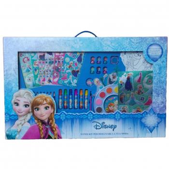 Frozen Elsa Anna Olaf Set Valigetta Super Kit per Disegnare Moda Disney