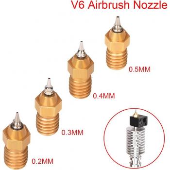 Buste de sortie E3D V6 – buse en laiton 0,5 mm