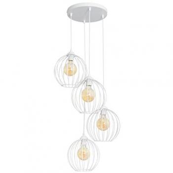Cluster 40cm Sospensione Bianco Mercure Helam