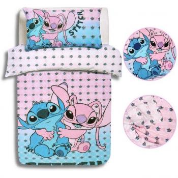 Ensemble de literie Disney 135x200 cm Stitch et Andzia