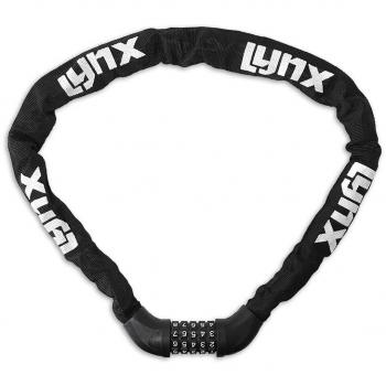 Lynx Cijfer Kettingslot Zwart 100 cm