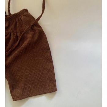 Pantalon mignon en velours côtelé pour nourrissons