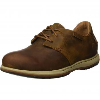 Columbia Davenport Cuir Étanche Chaussures à Lacets Homme, Marron (Elk, Nutmeg) 43 EU