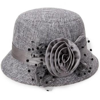 Sombrero Bauhinia: Fieltro Elegante Mujer