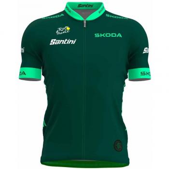 Maillot Vert Tour 2024 Points Leader Manche Courte – Coupe Sleek M