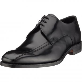 Loake Men’s Black Wingtip Flats – Size 10 UK