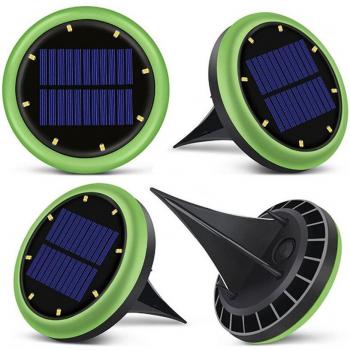 Luces de Tierra Solares 4PC para Patio