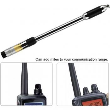 Auriculares y Antena SMA-Macho para Baofeng RH770 DualBand 144/430 MHz Handheld