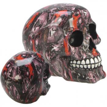 R6688 Black Skull Resin Miniature