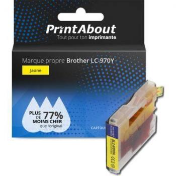 PrintAbout LC-970Y Gelbe Druckerpatrone