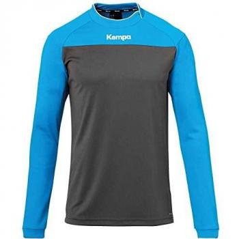 Kempa Prime Black Long Sleeve Sweatshirt for Men