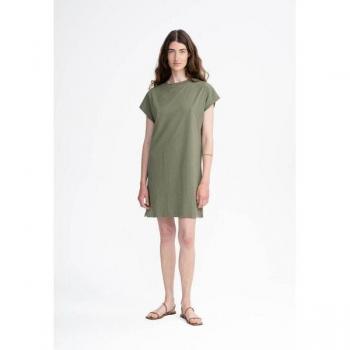 MELA Eco‑Friendly T-Shirt Kleid SUNEA – Fairtrade zertifiziert, Thymian‑Duft – Größe S
