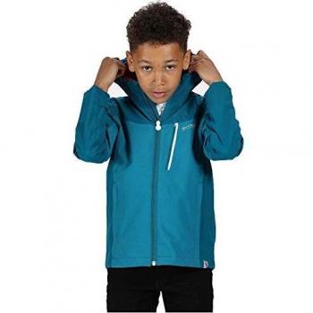 Regatta Highton Kinder‑Wasserdichtes Funktionsjackett – Gulfstream/Olympic Teal, 152 cm