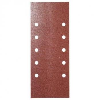 Lija recambio con velcro 115x280 mm. con agujeros grano  180 (10 piezas)