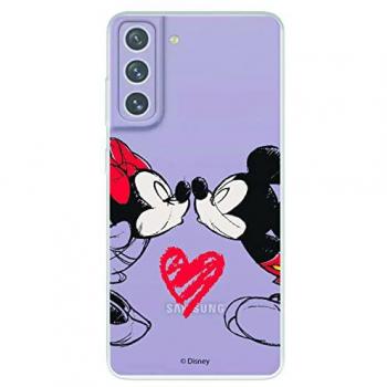Funda Disney Mickey y Minnie Beso para Galaxy S21 FE