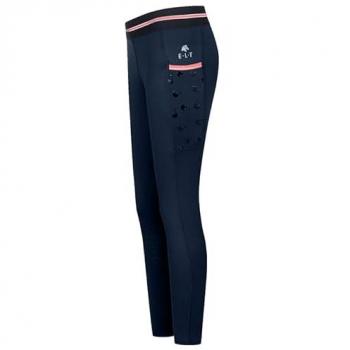 Girls' Lucky Leni Full-Grip Riding Pants – Night Blue (140)