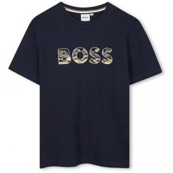 T-shirt BOSS Kids 8 ans Bleu