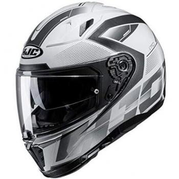 Casco HJC i70 Asto MC5, Blanco y Plata, XS