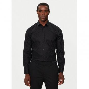 Schwarzes Extra Slim Fit Hemd Hugo Elisha02 – 50519824